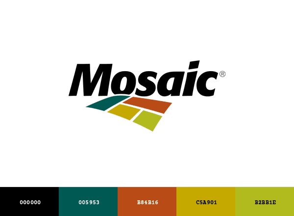 The Mosaic Company brand color palette