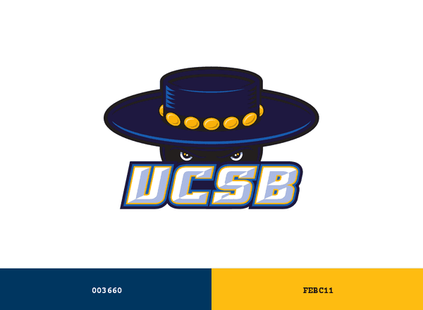 UC Santa Barbara Gauchos brand color palette