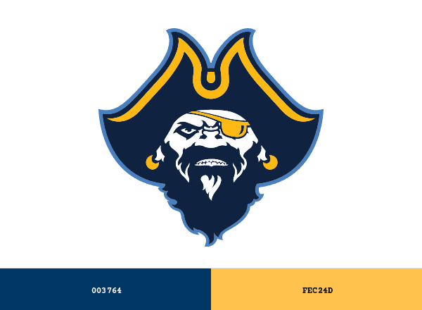 UMass Dartmouth Corsairs brand color palette