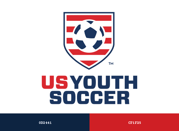 United States Youth Soccer Association brand color palette