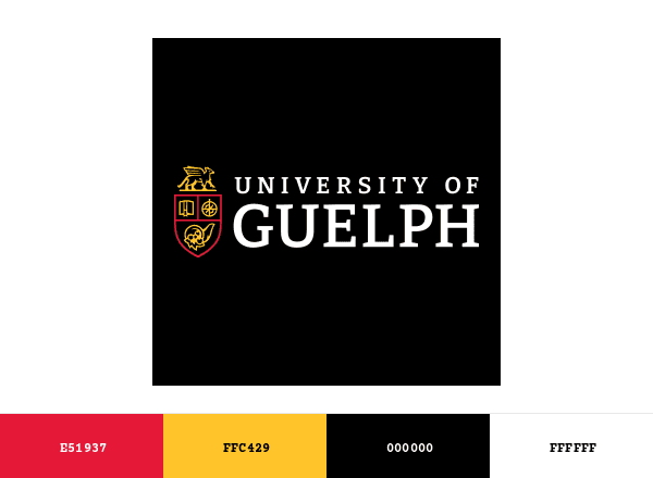 University of Guelph brand color palette