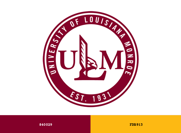 University of Louisiana at Monroe brand color palette