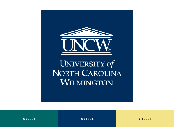 University of North Carolina at Wilmington (UNCW) brand color palette