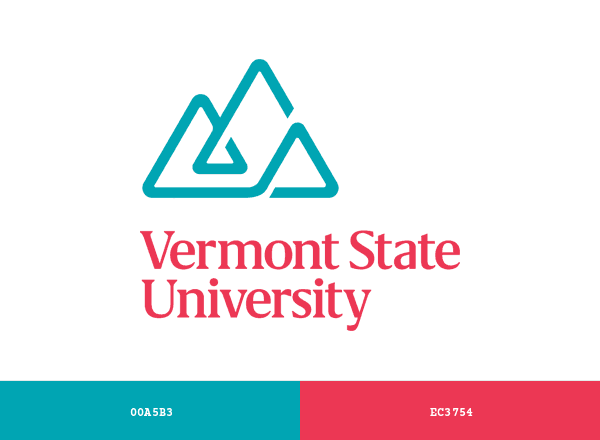 Vermont State University brand color palette