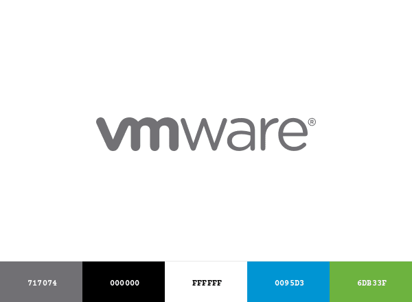 VMware brand color palette