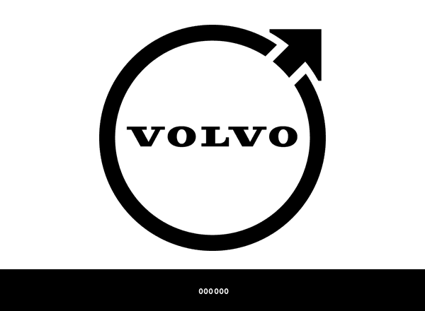 Volvo CE brand color palette