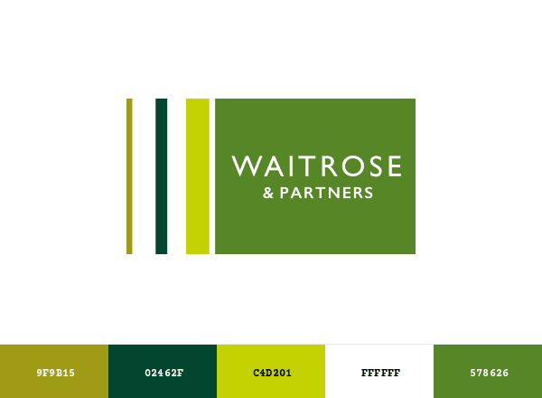 Waitrose brand color palette