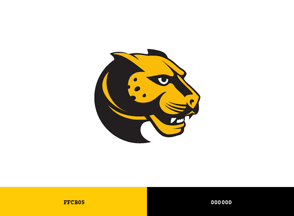 Wentworth Institute of Technology Leopards brand color palette