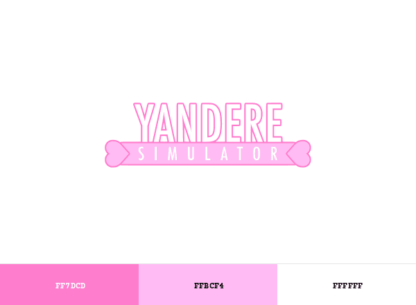 Yandere Simulator brand color palette