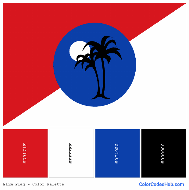 Elim flag color palette