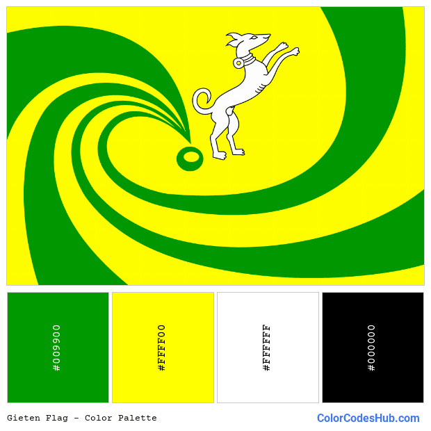 Gieten flag color palette