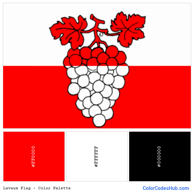 Lavaux flag color palette