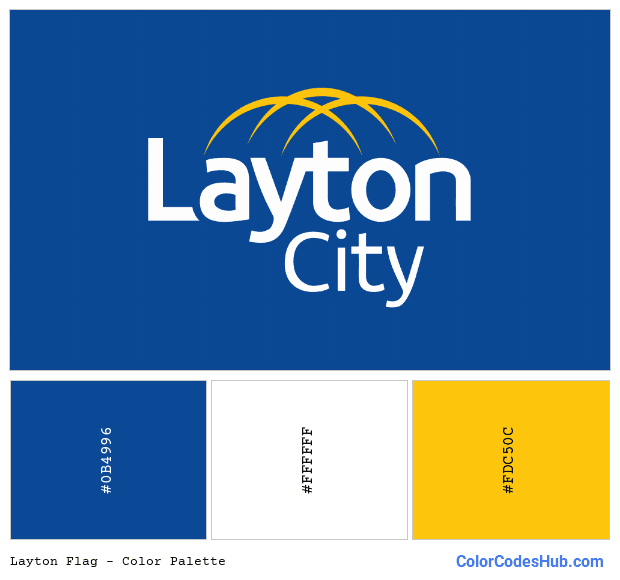 Layton flag color palette