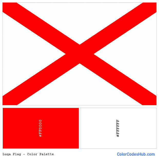 Luqa flag color palette
