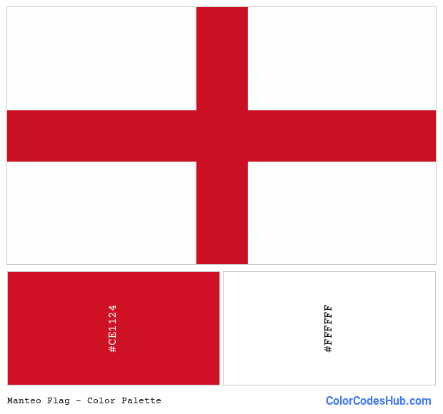 Manteo flag color palette
