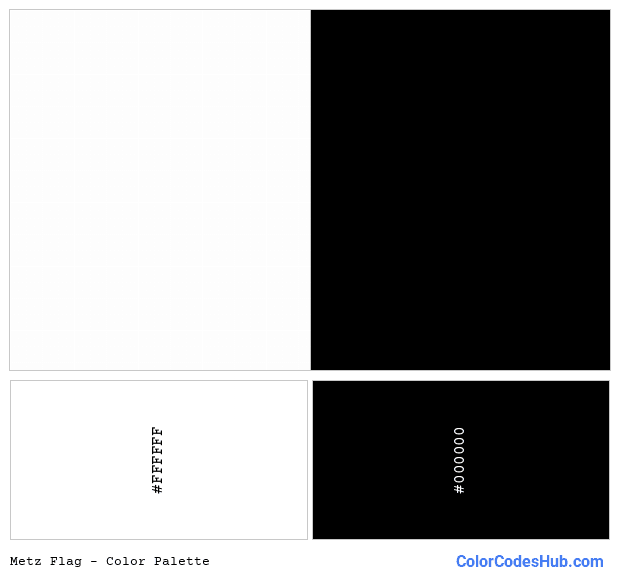 Metz flag color palette