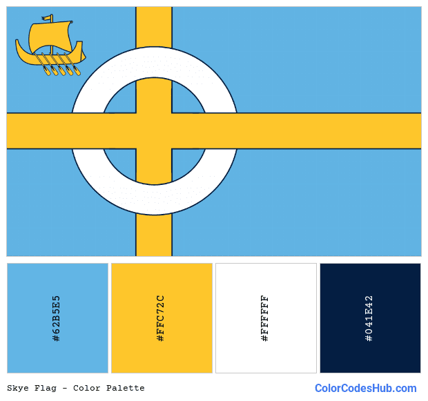 Skye flag color palette