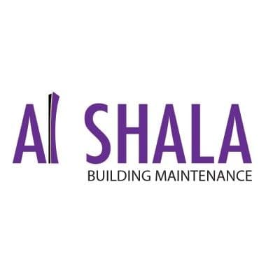 Al SHALA Wallpaper DUBAI color logo