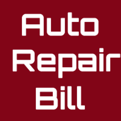 Auto Repair Bill color logo