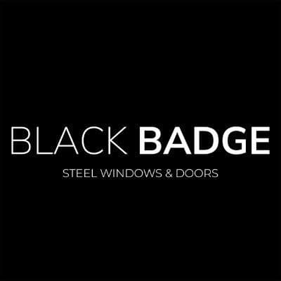 Black Badge Doors color logo