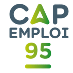 Cap emploi 95 color logo