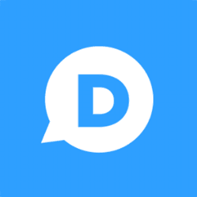 Disqus color logo