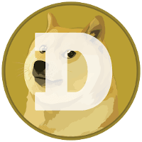 Dogecoin color logo