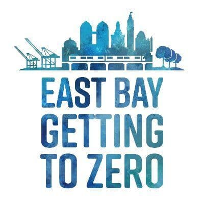 East Bay Getting to Zero color logo