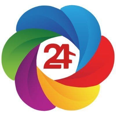 قاصدک۲۴ color logo