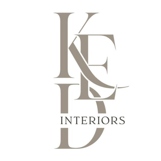 KED Interiors color logo