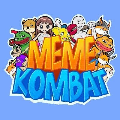 Meme Kombat color logo