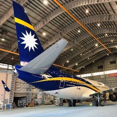 Nauru Airlines color logo