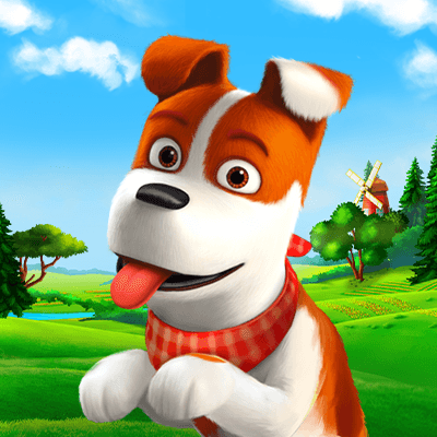 Sam the Dog color logo