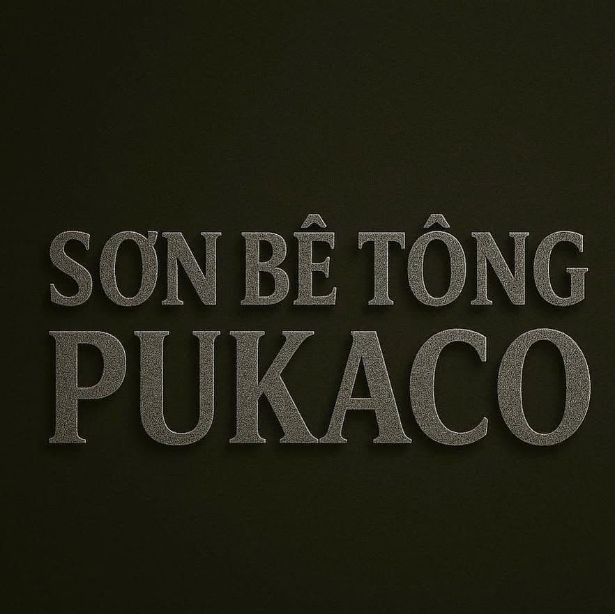 SƠN BÊ TÔNG Pukaco color logo