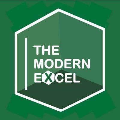 The Modern Excel color logo