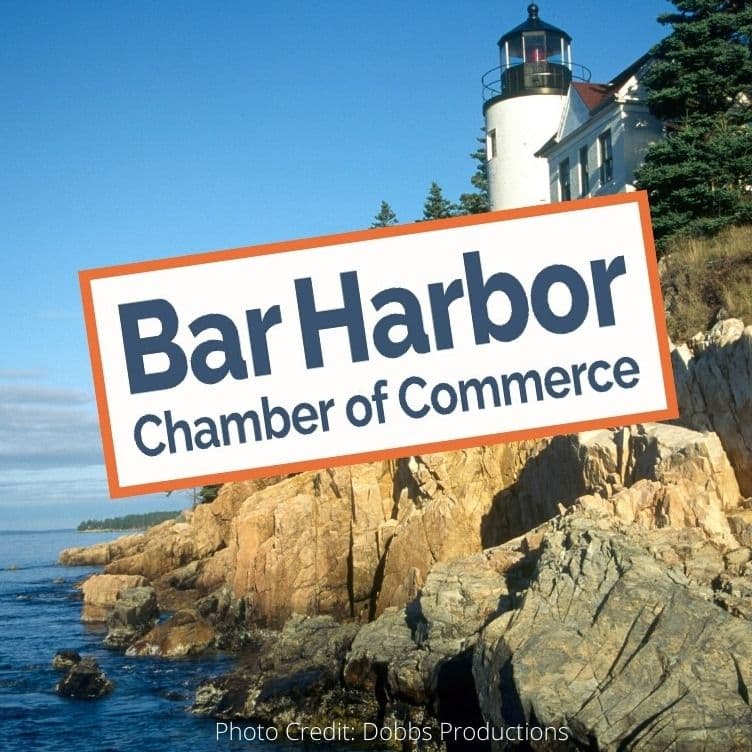 Visit Bar Harbor Maine color logo