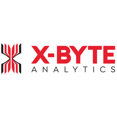X-Byte Analytics color logo