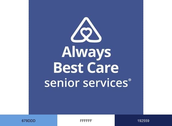 Always Best Care Senior Services Chicagoland brand color palette
