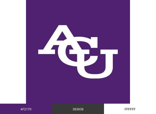 Abilene Christian University brand color palette