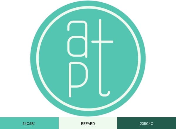 Adaptive Pediatric Therapy brand color palette