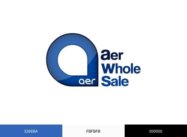 Aer Wholesale brand color palette