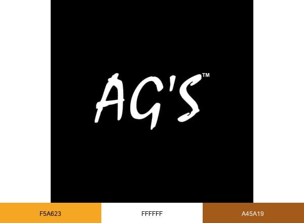 AG'S Designer Jewellery & Accessories brand color palette