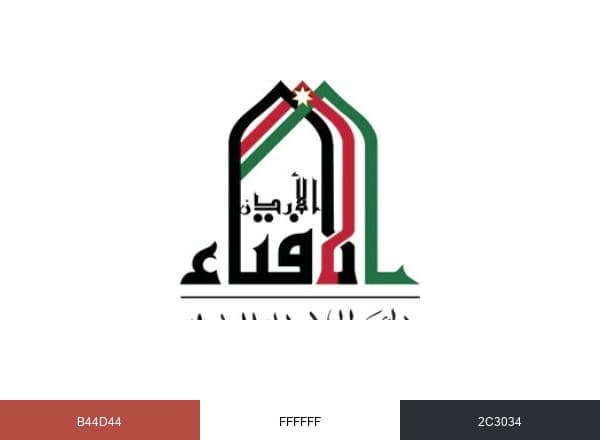 دائرة الإفتاء العام brand color palette