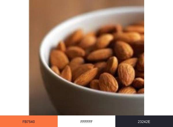 California Almonds brand color palette