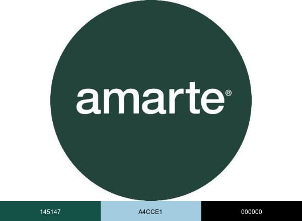 Amarte brand color palette