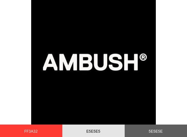 AMBUSH brand color palette