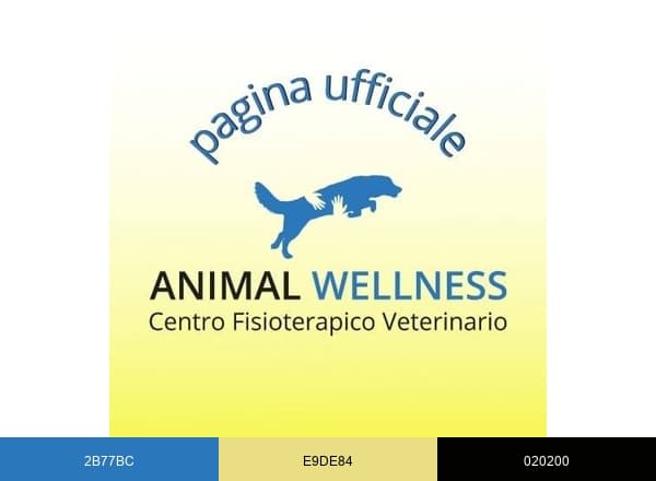 Animal Wellness fisioterapia brand color palette