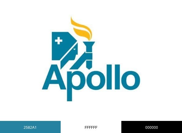 HospitalsApollo brand color palette