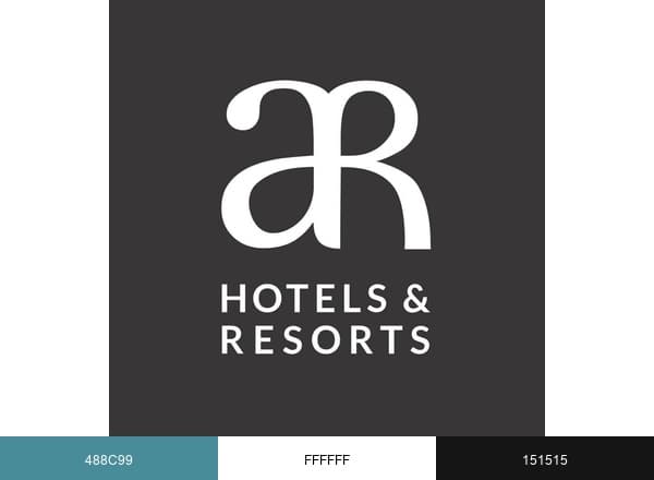AR Hotels brand color palette
