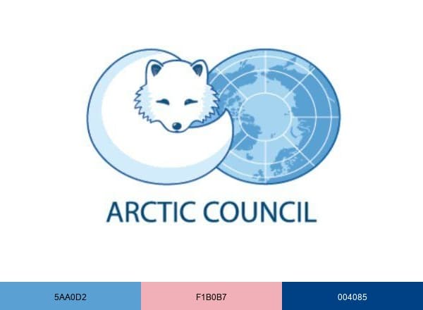 Arctic Council brand color palette